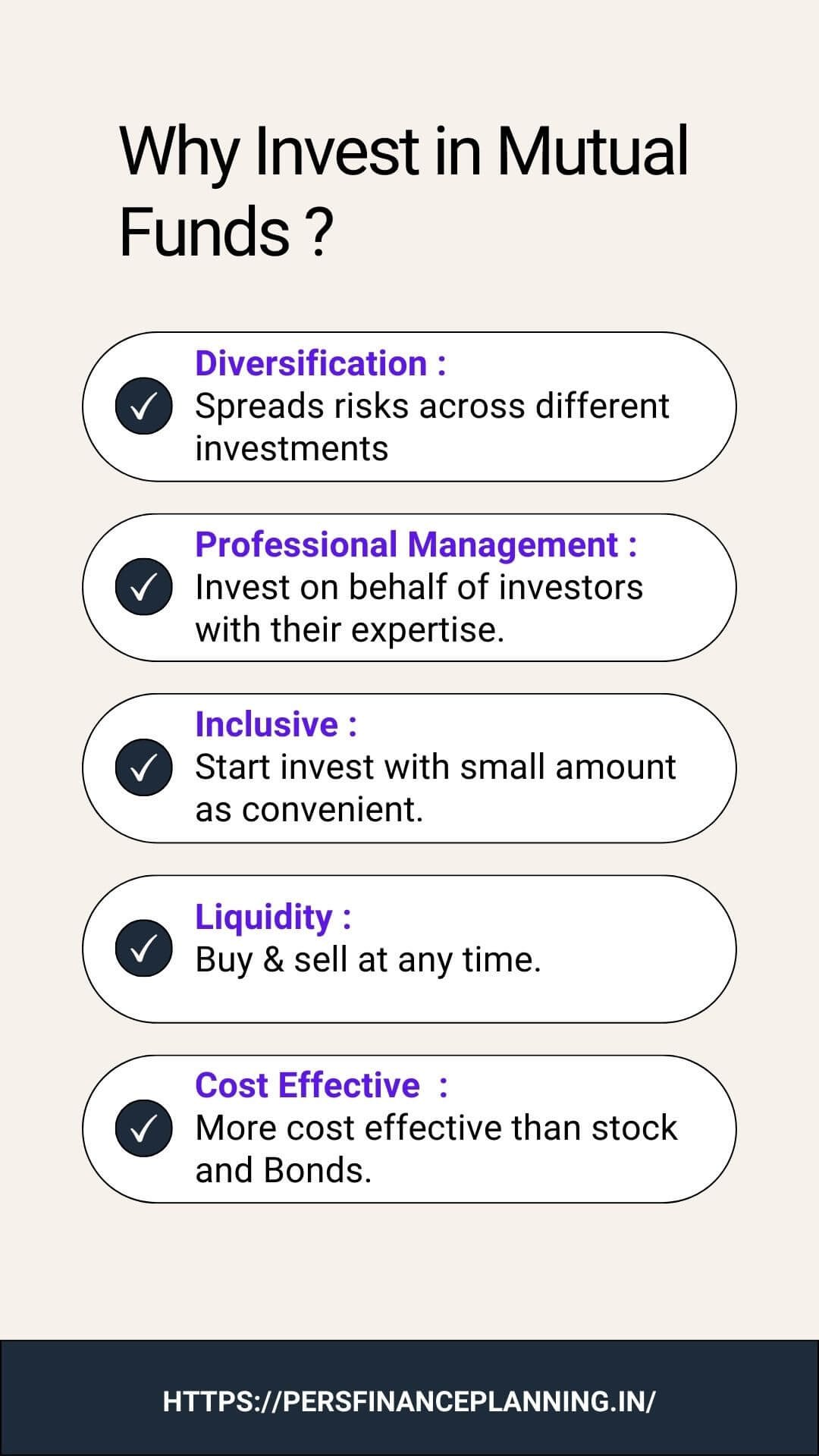 Why Invest in Mutual Funds ?