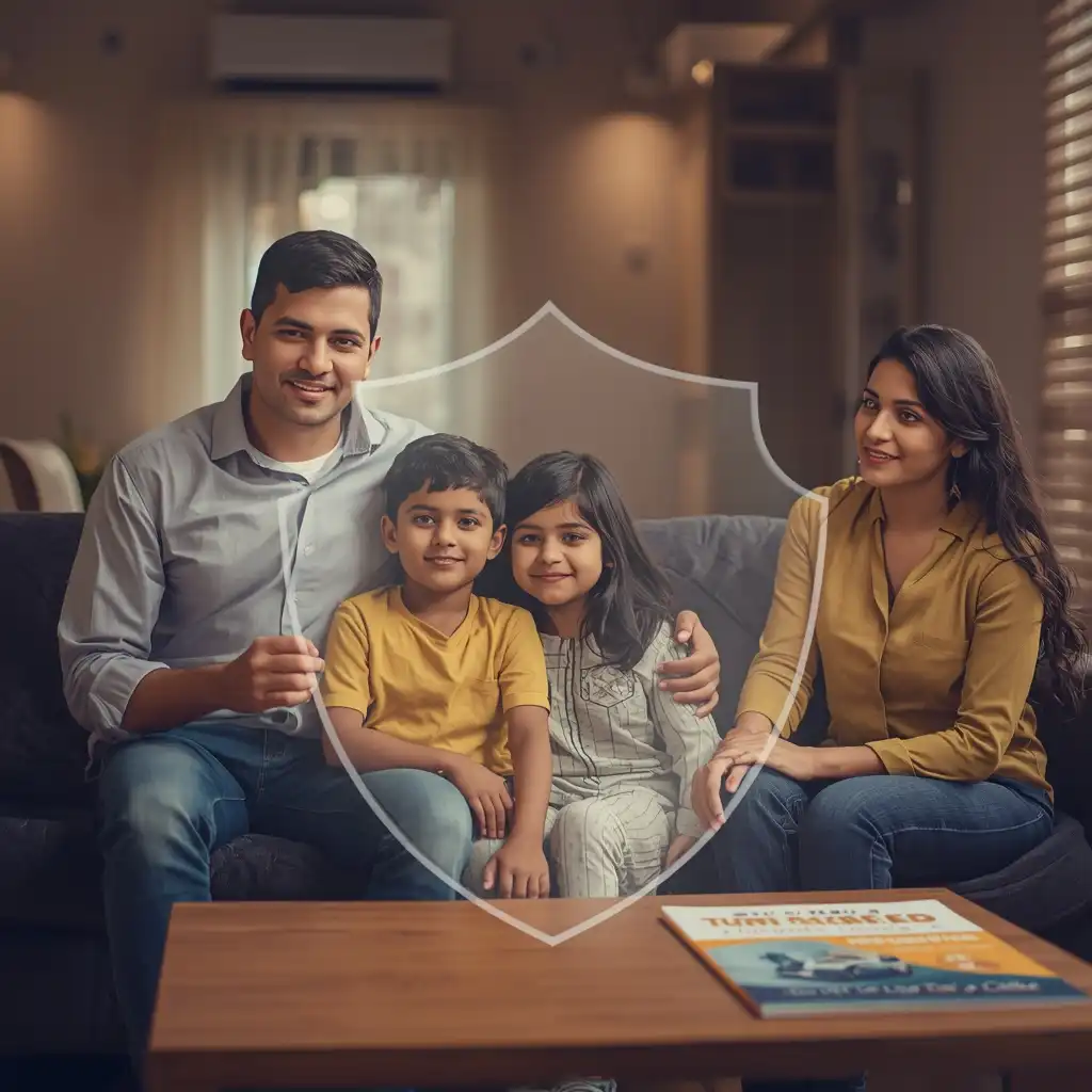 Term insurance as the first step in wealth planning protecting future income for financial independence.